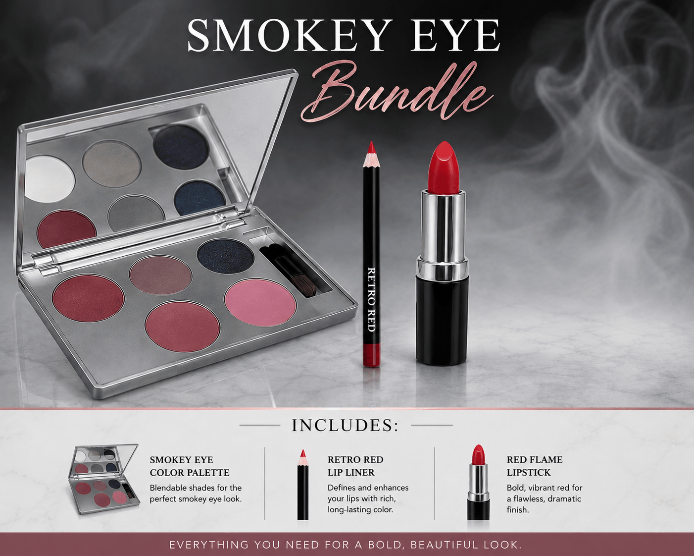 Danyel Cosmetics Eye Shadows Smokey Eye Bundle