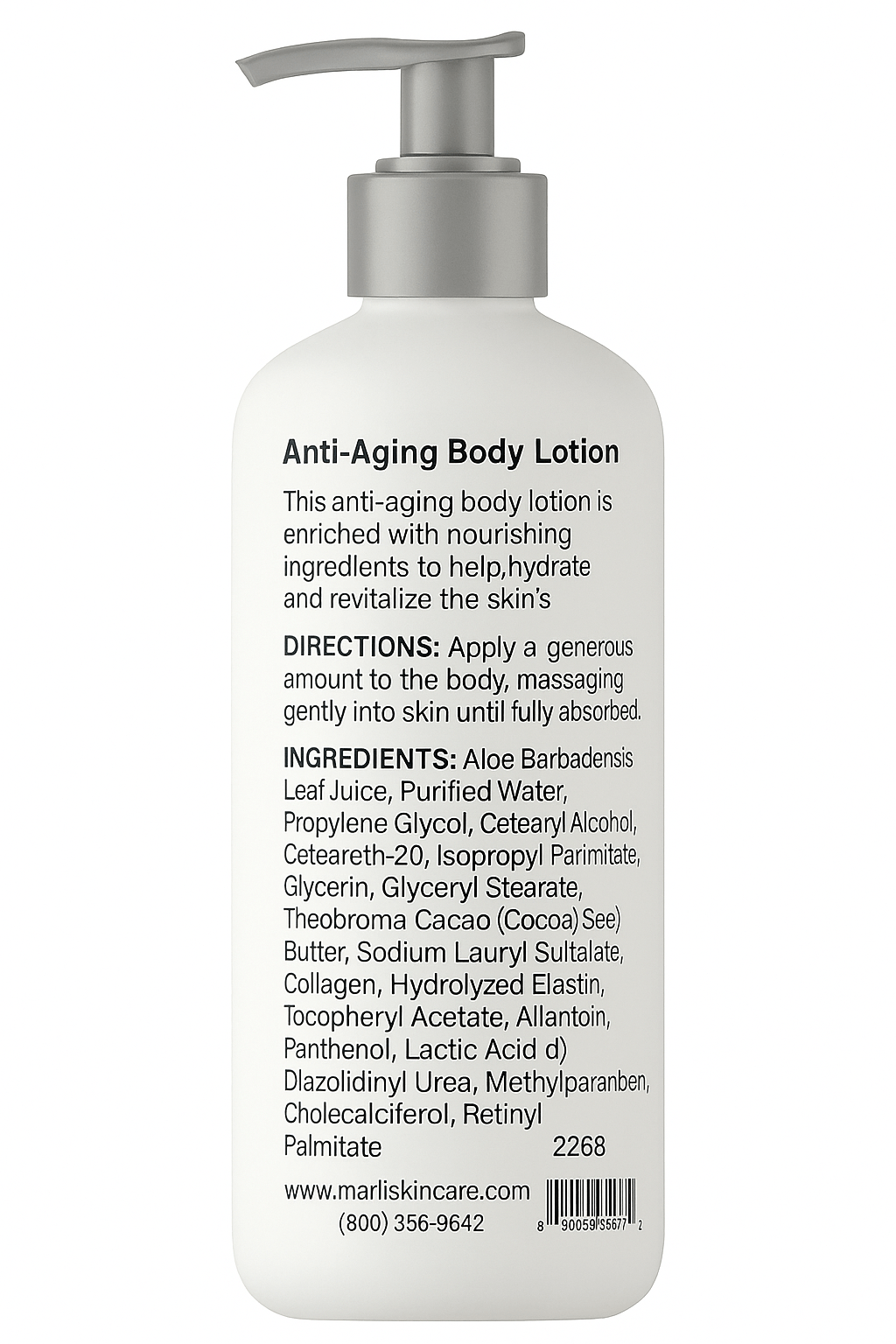 Danyel Cosmetics & Marli Skin Care Body Care LuminAge SkinRenew Anti-Aging Body Lotion - 8 oz