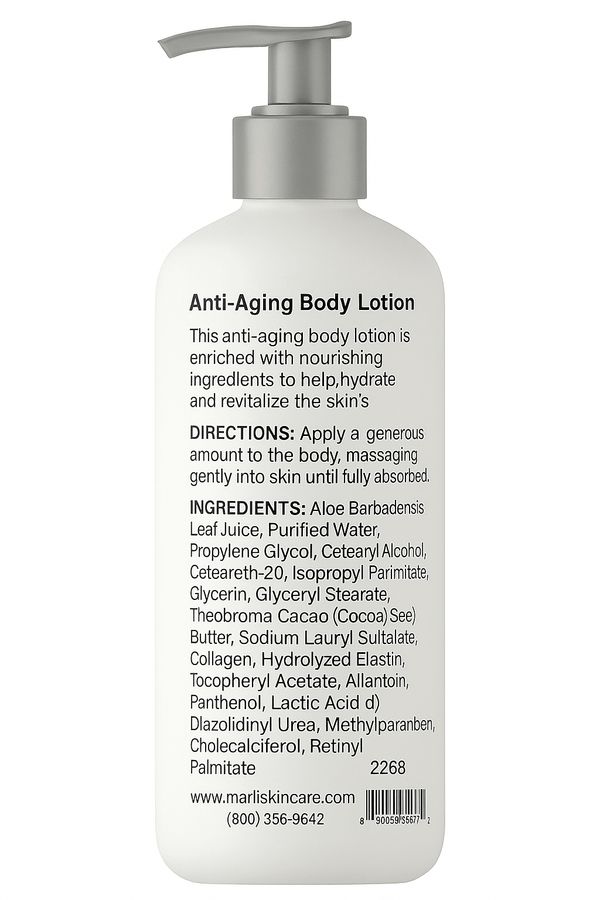LuminAge Body Restore by Marli Skin Care – Retinol + Elastin