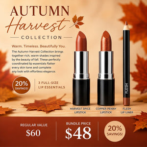 Danyel Cosmetics & Marli Skin Care Lipstick Autumn Harvest Lip Collection