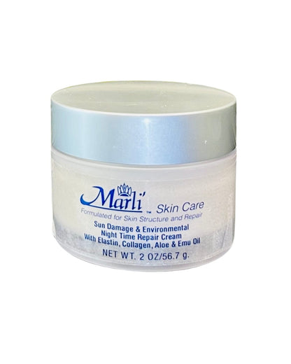 Marli Skin Care Skin Care Marli Complete Skin Care Kit with Sun Damage & Environmental Night Time Repair Cream