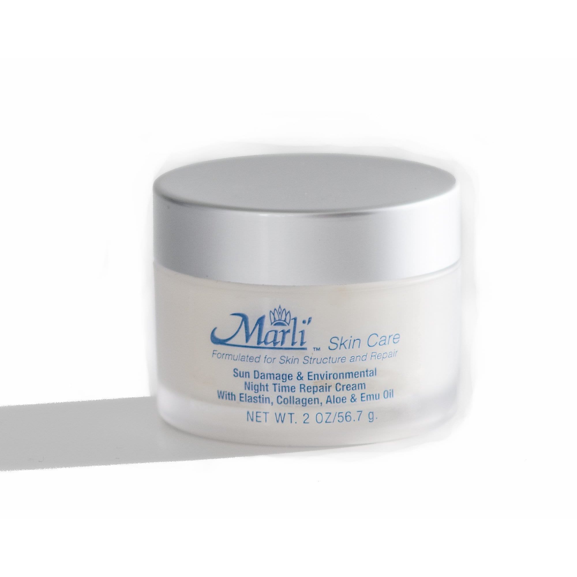 Marli Skin Care Skin Care 2 oz. Jar Sun Damage  & Environmental Night Time Repair Cream