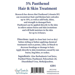 Marli' Skin Care 5 % Panthenol Hair & Skin Treatment 