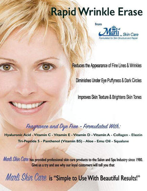 Marli Skin Care Skin Care Rapid Wrinkle Erase with Hyaluronic Acid & Vitamin C